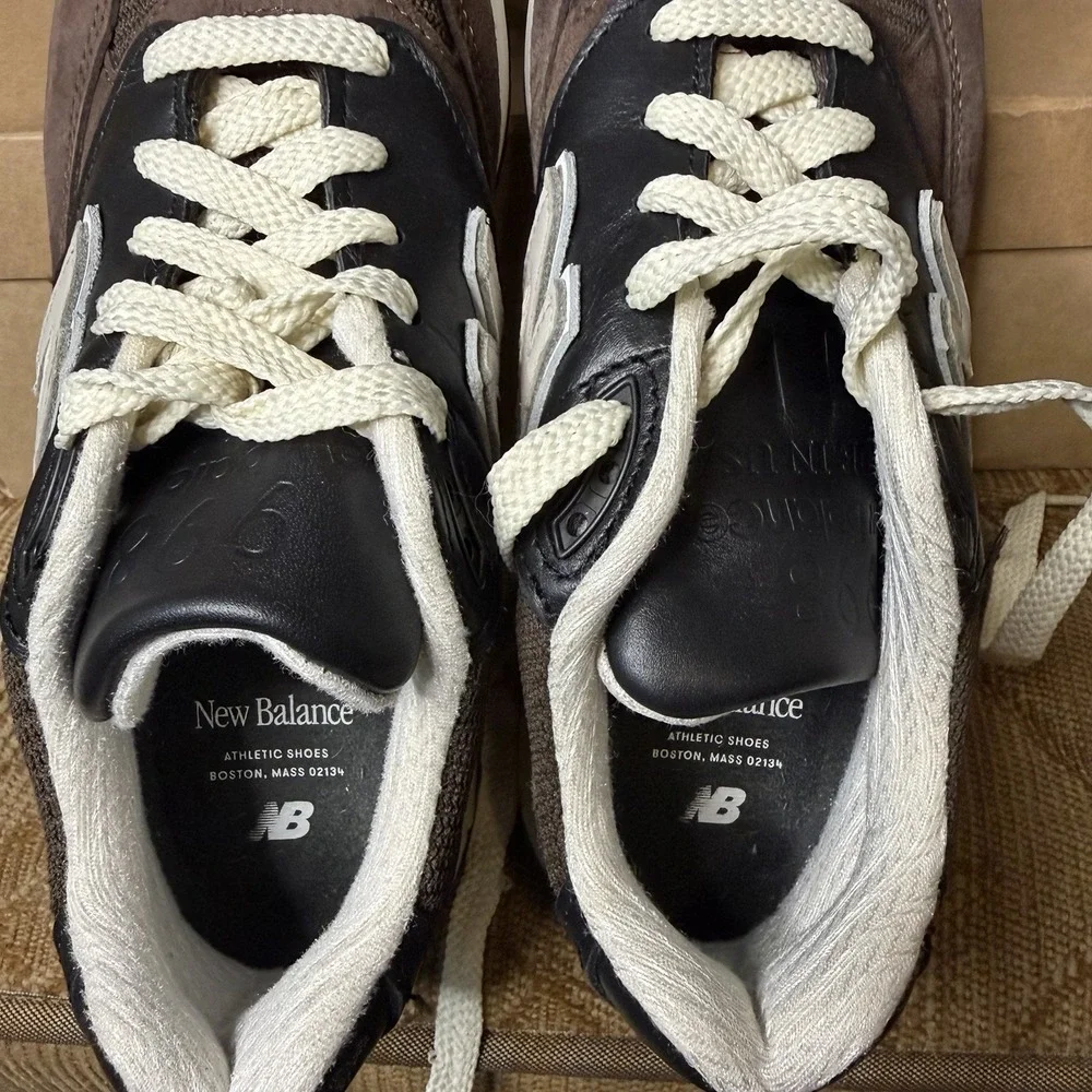 New Balance 998 Made In USA Teddy Santis Brown Toe U998RE Men's Size 6D Sneakers